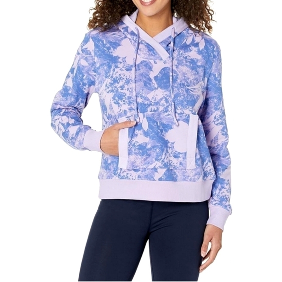 Columbia Womens French Terry Hoodie in Purple size Large - Picture 1 of 9
